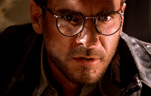 brucebanners:  Harrison Ford as Indiana Jones in Raiders of the Lost Ark (1982), dir. Steven Spielbe