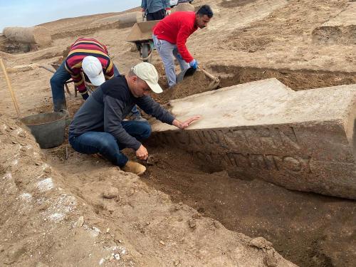  Ruins of Ancient Temple of Zeus Unearthed in EgyptEgyptian archaeologists unearthed the ruins of a 