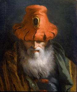 Head of a Philosopher with a Red Hat Giandomencio Tiepolo c. 1757 
