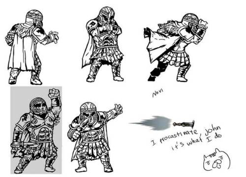 More on the DD for honor mod. It was put on hold for my exams. Then when I came back, the art just d