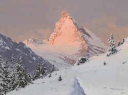 radstudies: Toni Haller (Austrian, 1907-1944) - The Matterhorn