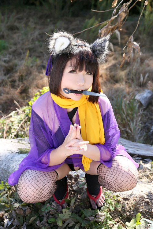 Cute Cosplay Girl Higurashi Rin (Kitsune-Chan) 1-21
