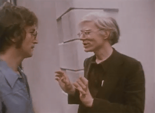 soundsof71: John and Andy at Allen Klein’s house in the Bronx, June 1971, film