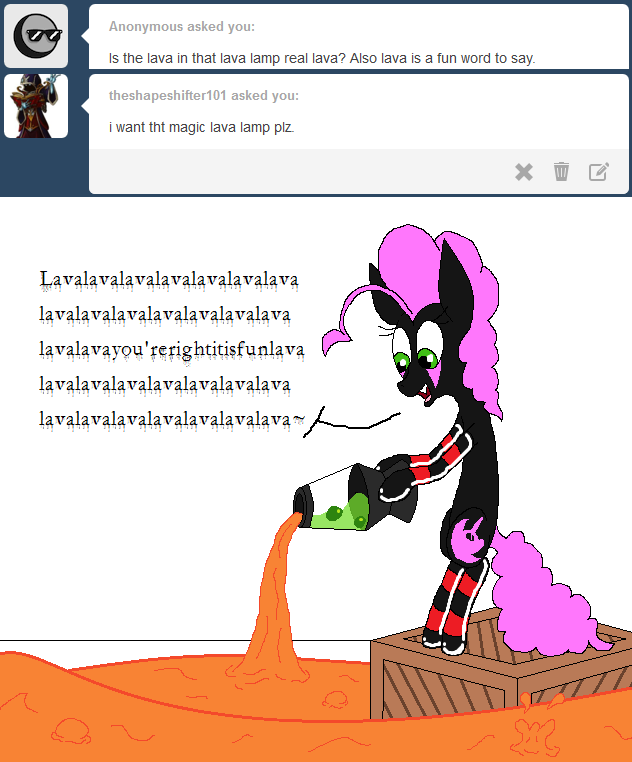 darkfiretaimatsu:  Lavalavalavalava! Now you’re speaking my language~ Don’t worry,