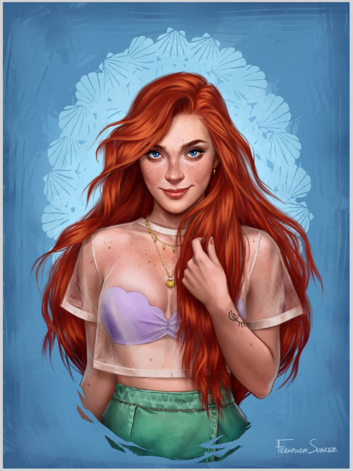 lizthefangirl: addicted-2-color: princessesfanarts: By FDASuarez These are all the most gorgeous thi