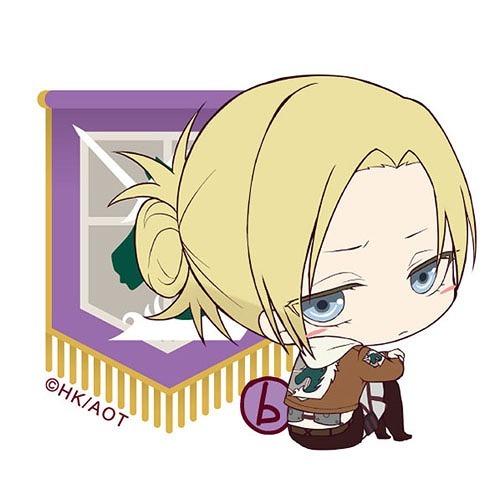 New Bocce-kun charms of our favorite SnK characters!All will be released June 2015!