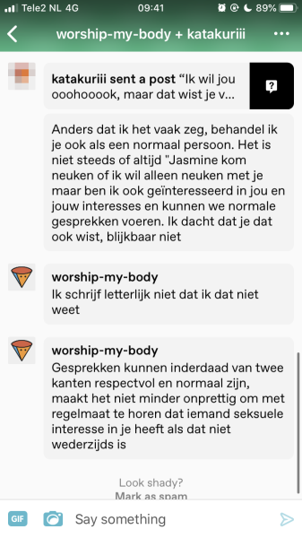 Schandpaal it is. Zoek het uit punt nlDe desbetreffende “kleine discussie die ik