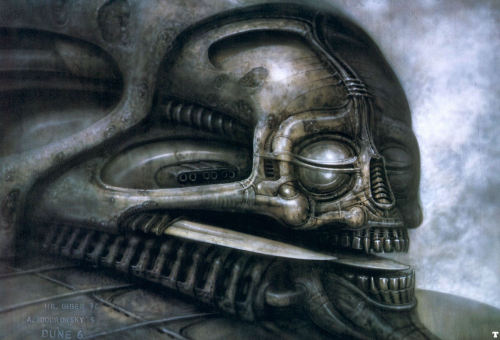 thothmammatus:socialpsychopathblr:By H. R. Giger  Giger fetish