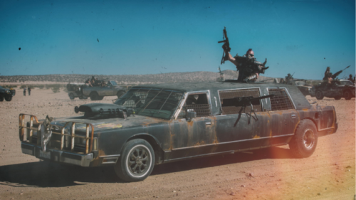 BATTLE READY: Lincoln Limo