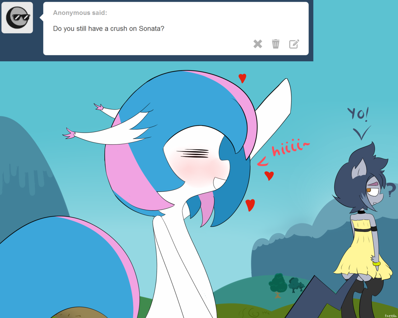 ineedanaccount:  I may or may not be over it (=ω=)” &lt;3 I wasn’t expecting