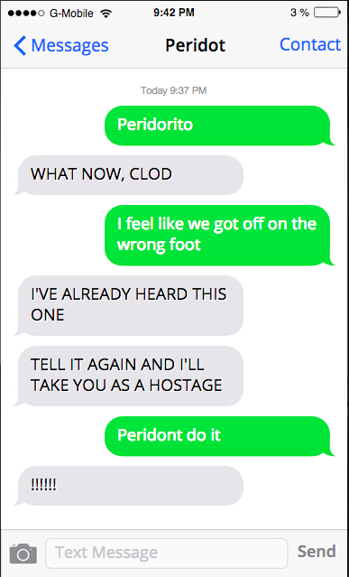 Porn Peri is getting very fed up with Steven’s photos