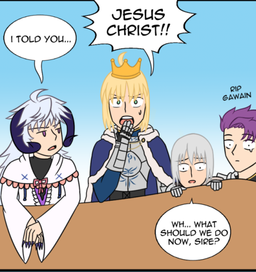 officialtokyosan: the knights are actually this stupid [DO NOT REPOST]