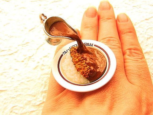 gostatisfy:  These might be the coolest fashion accessory to have ever been dreamt of. Miniture food