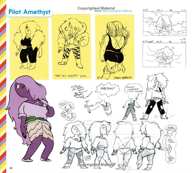 ca-tsuka:  “Steven Universe : Art &amp; Origins” Artbook -  Preview 2 / 2