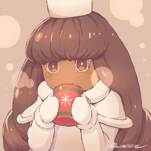 Cocoa Cookie. Drink hot cocoa slowly, Caution : Contents Hot.  Shop: Redbubble: rousteinire.redbubbl