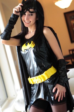 sexy-cosplay-scroll:  Catie Minx as Batman