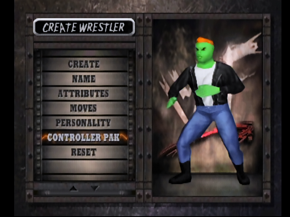 weaselsblaugh:  I have a bad habit of horribly abusing wrestling games. Here’s
