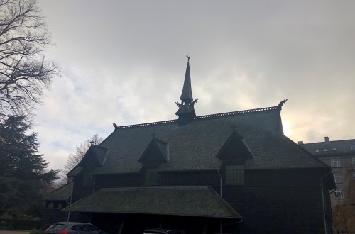 Holmen&rsquo;s Cemetery Chapel, Copenhagen, Denmark.The designer of the chapel said that he got 