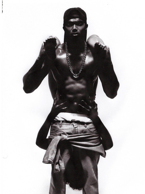 shadesofblackness:Don Rigters at MaleModelsNetherlands and Bruno Sitton at RepublicMen photographe