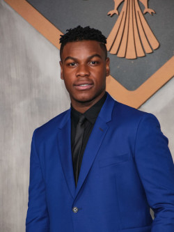 caarriefisher:John Boyega attends Universal’s “Pacific Rim Uprising” premiere at TCL Chinese Theatre IMAX on March 21, 2018 in Hollywood, California.