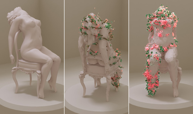 jennyhoelzer:  Claudia Hart, The Seasons 
