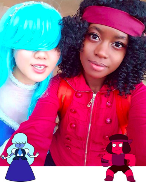 blackwomenincostume: Steven Universe Cosplay www.instagram.com/p/BdoJSN7FiMj/ 