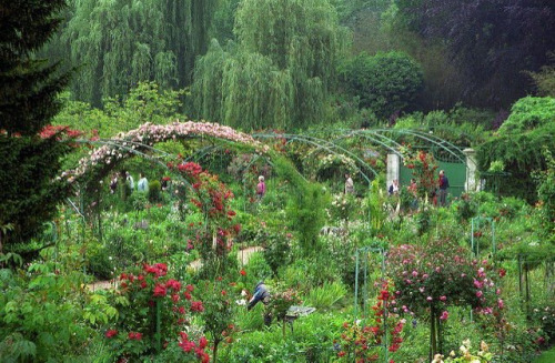 Monets House And Garden In Giverny, France. X