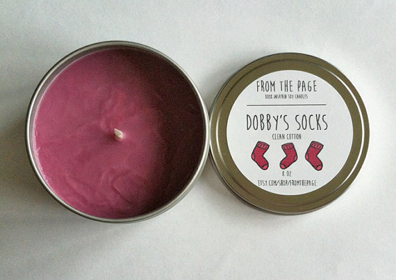 yeahwrite:  fromthepagecandles:  From the Page candles are all inspired from novels
