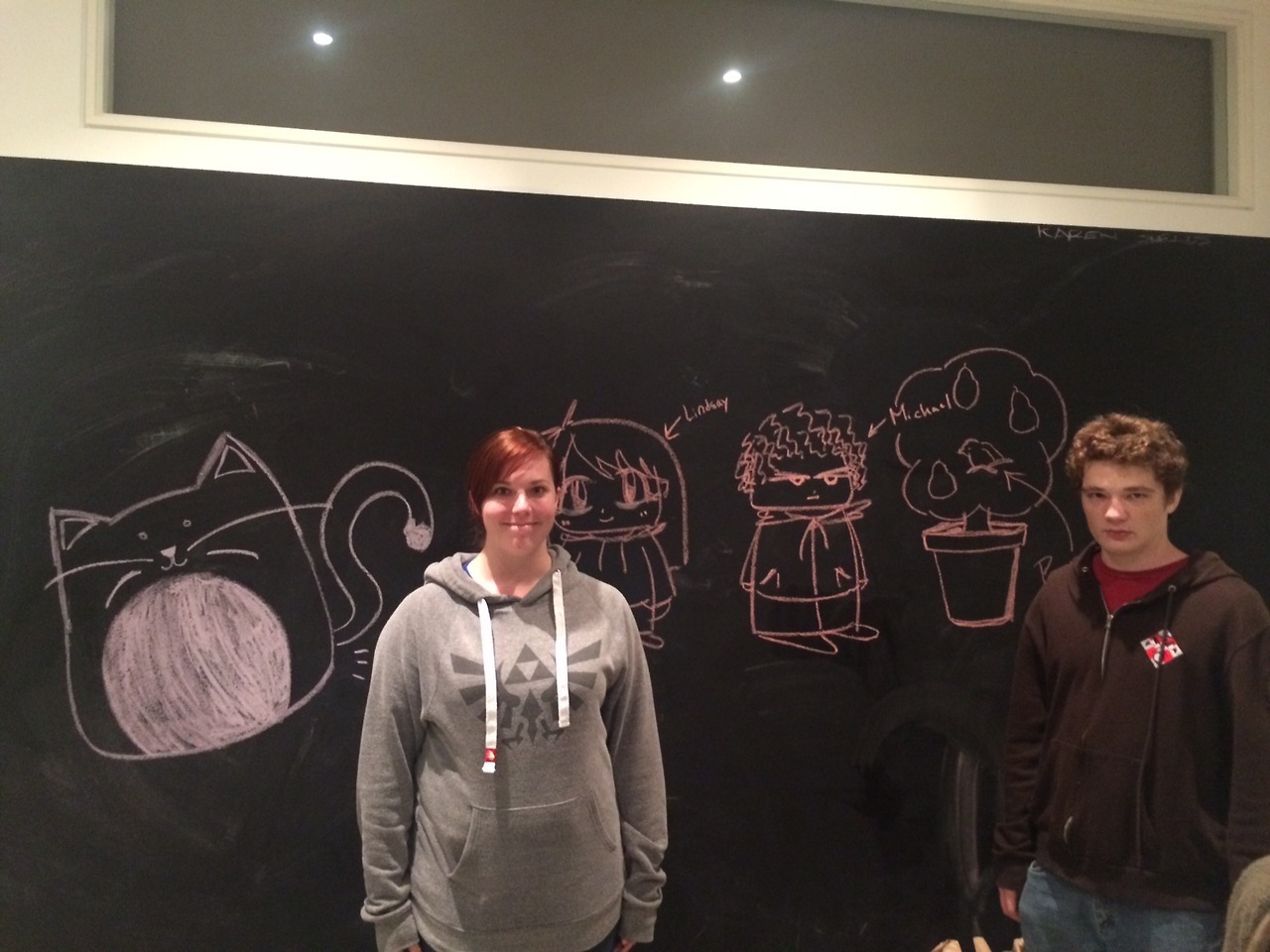 the-gubbins-trench:  Lindsay + ART! :D