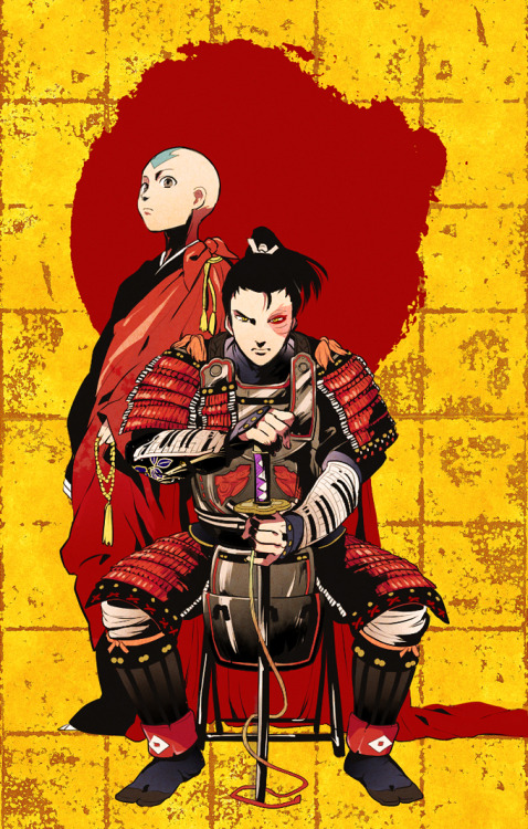 al-the-stuff-i-like:Avatar: The Last Airbender art by TKG
