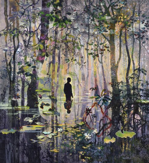 redlipstickresurrected: Eric Roux-Fontaine (French, b. 1966, Savoy Region of France) - A Country In 