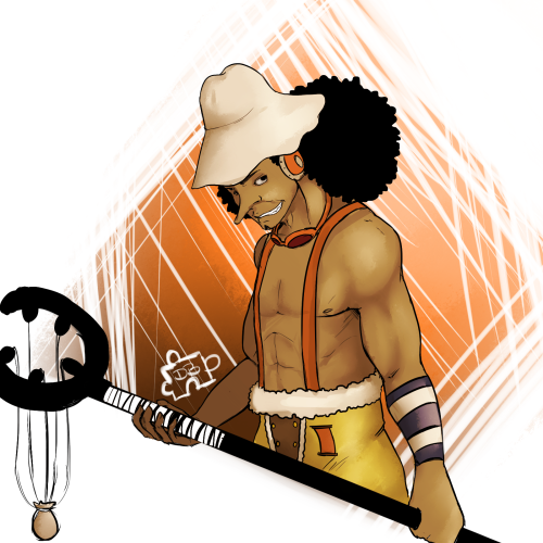 deedeepuzzleartblog:If you say Usopp isn’t hot then I have no hope for you. [Photoset of the days wo