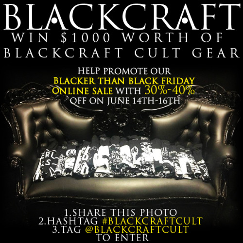 &ldquo;Blacker than Black Friday&rdquo; ONLINE SALE!! This FRIDAY-SUNDAY everything is 30-40