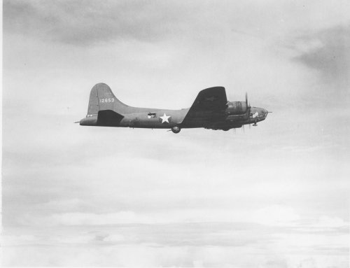 B-17E bomber &lsquo;Craps for the Japs&rsquo; of the 43rd Bombardment Group, US 65th Bombing