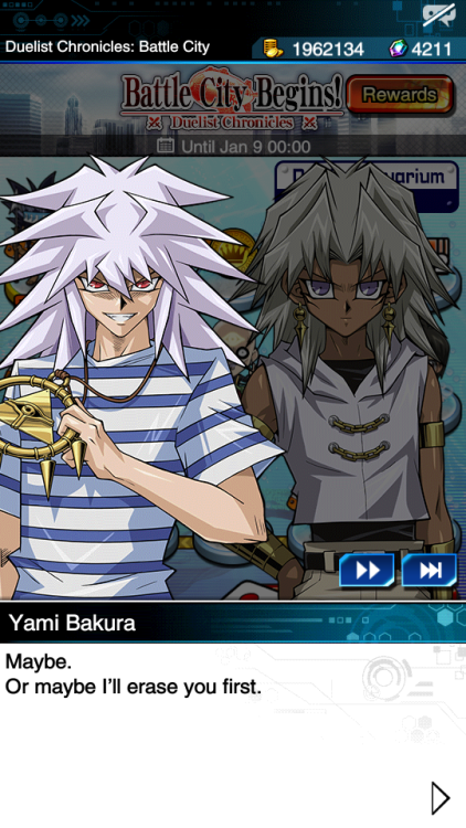 grapegodperson: thewittyphantom: Here’s the highlights of Yami Bakura and Marik’s team-u