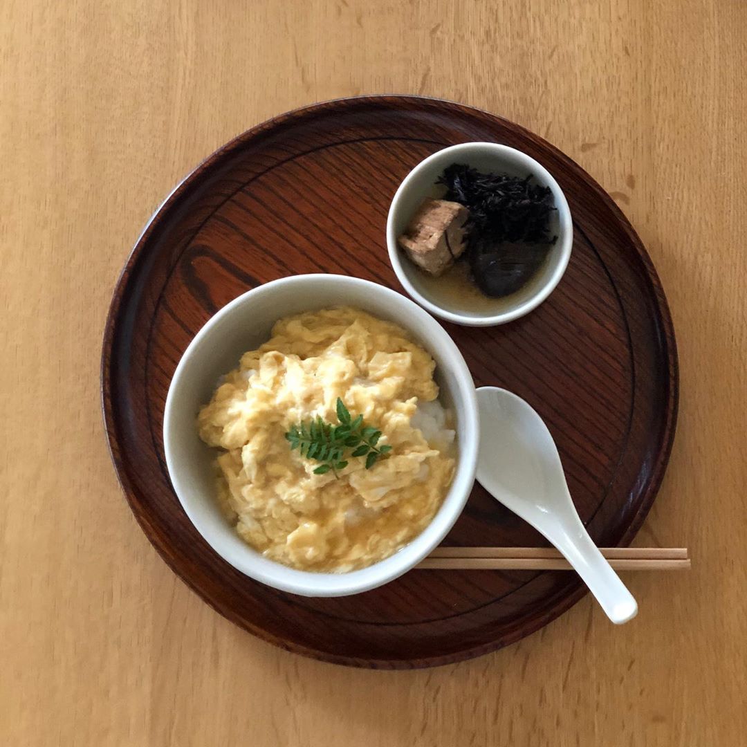 Tamae Takuma 朝ごはん おはよう お粥のかき玉丼 小さなおかず 最近 朝ごはんのお粥さんがお気に入り Tamae Takuma 朝ごはん おはよう お粥のかき玉丼 小さなおかず 最近 朝ごはんのお粥さんがお気に入り