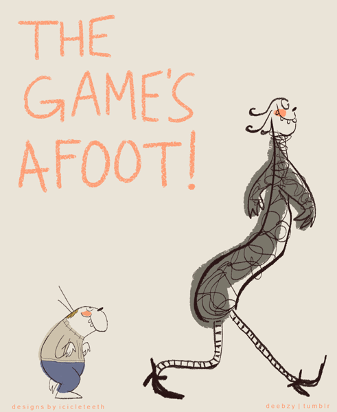 deebzy:  I’m so obsessed with icicleteeth’s Sherlock drawings. Her style is hilarious