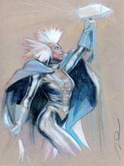 ungoliantschilde:  Asgardian Storm, by Gerald Parel.