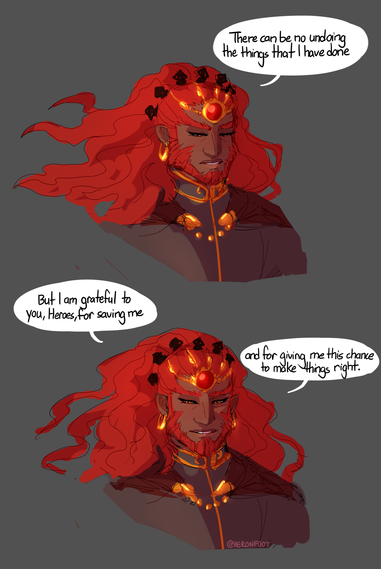 heronfoot:Done, but never over