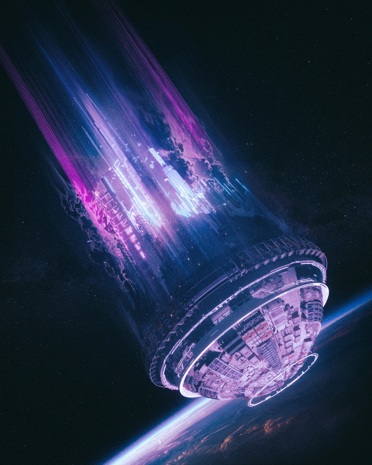 beeple:  RE-ENTRY