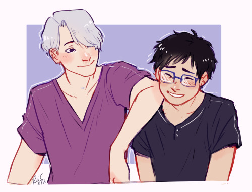 electricgale:  boyfriends on ice 