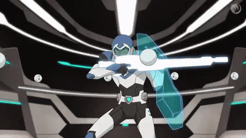 thevoltronshow:Lance and his Upgraded Bayard