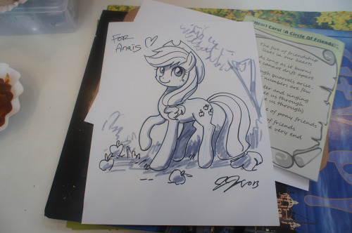 bakpony:  JJ’s sketches from Gala Con 2013. Part 3/5. 