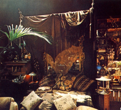 bohemianhomes: Barbara Hulanickis home, 1975