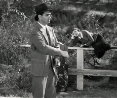  in one of my favorite scenes , Clark Gable , Claudette Colbert  in their film , It Happened One Night 1934 