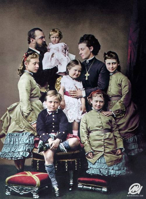 Hesse family, 1876.