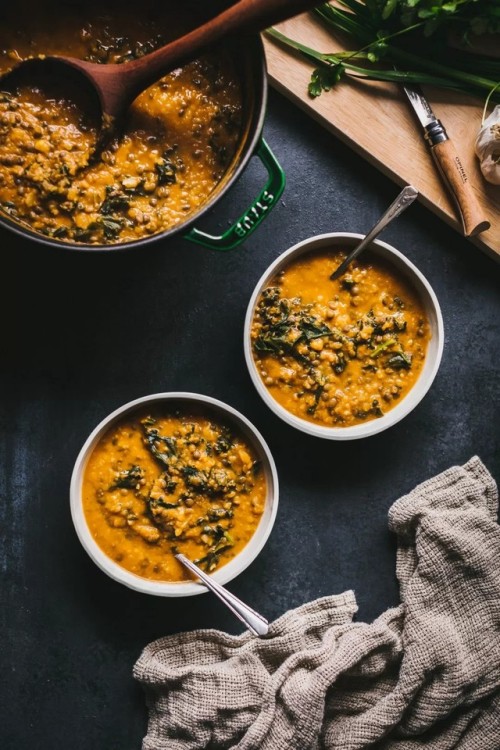 http://faring-well.com/kitchen-scraps-golden-kale-lentil-soup/