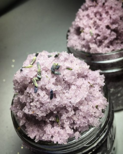 Lavender Sugar Scrub //azscub
