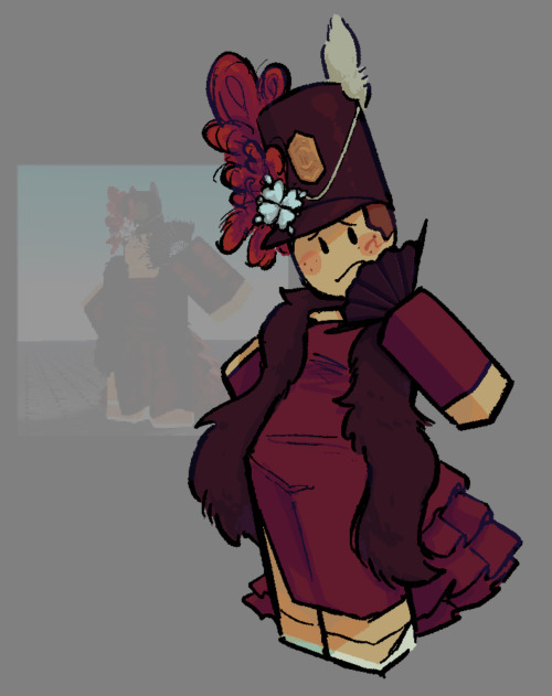 Drew An Outfit My Friend Made