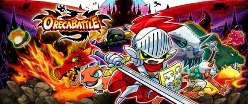 A promotion image for Oreca Battle, from KONAMI Asia facebook page